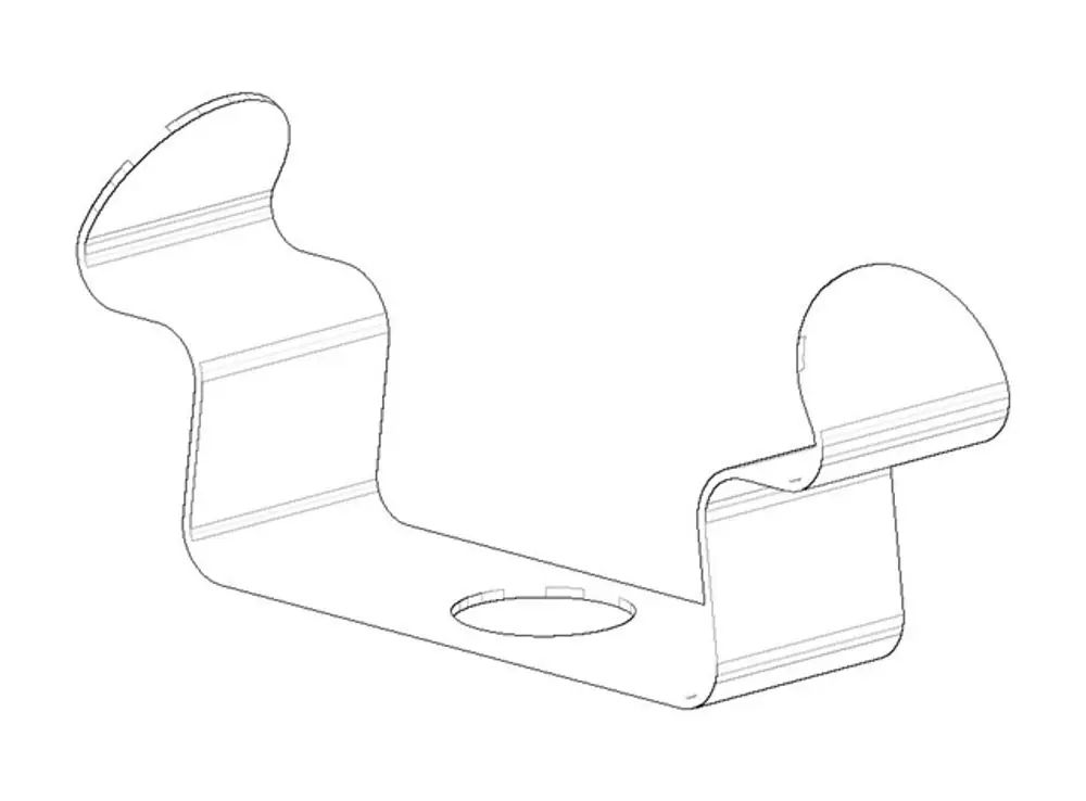 DORNBRACHT Federbügel ERSATZTEILE 081602500 60 x 26 x 15 mm, 08160250090 Galeriebild 1